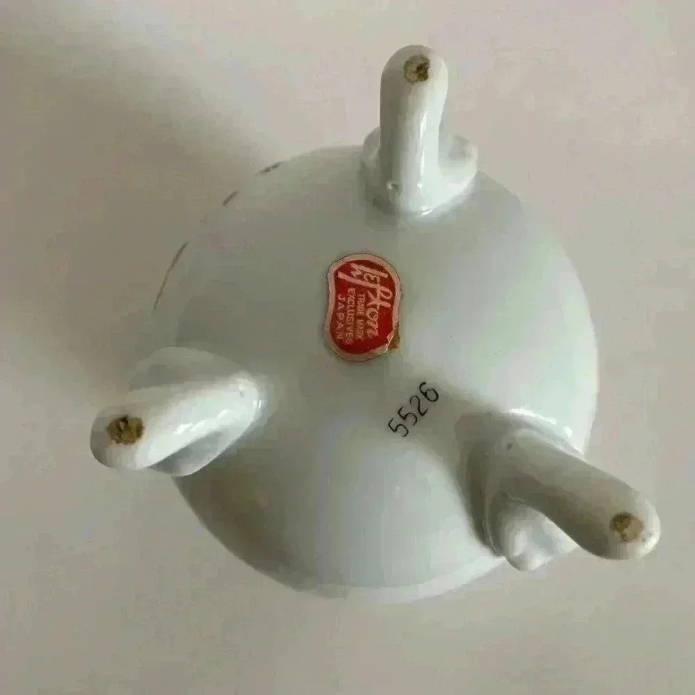 Lefton footed egg (vintage) Easter Egg - Picture 7 of 8